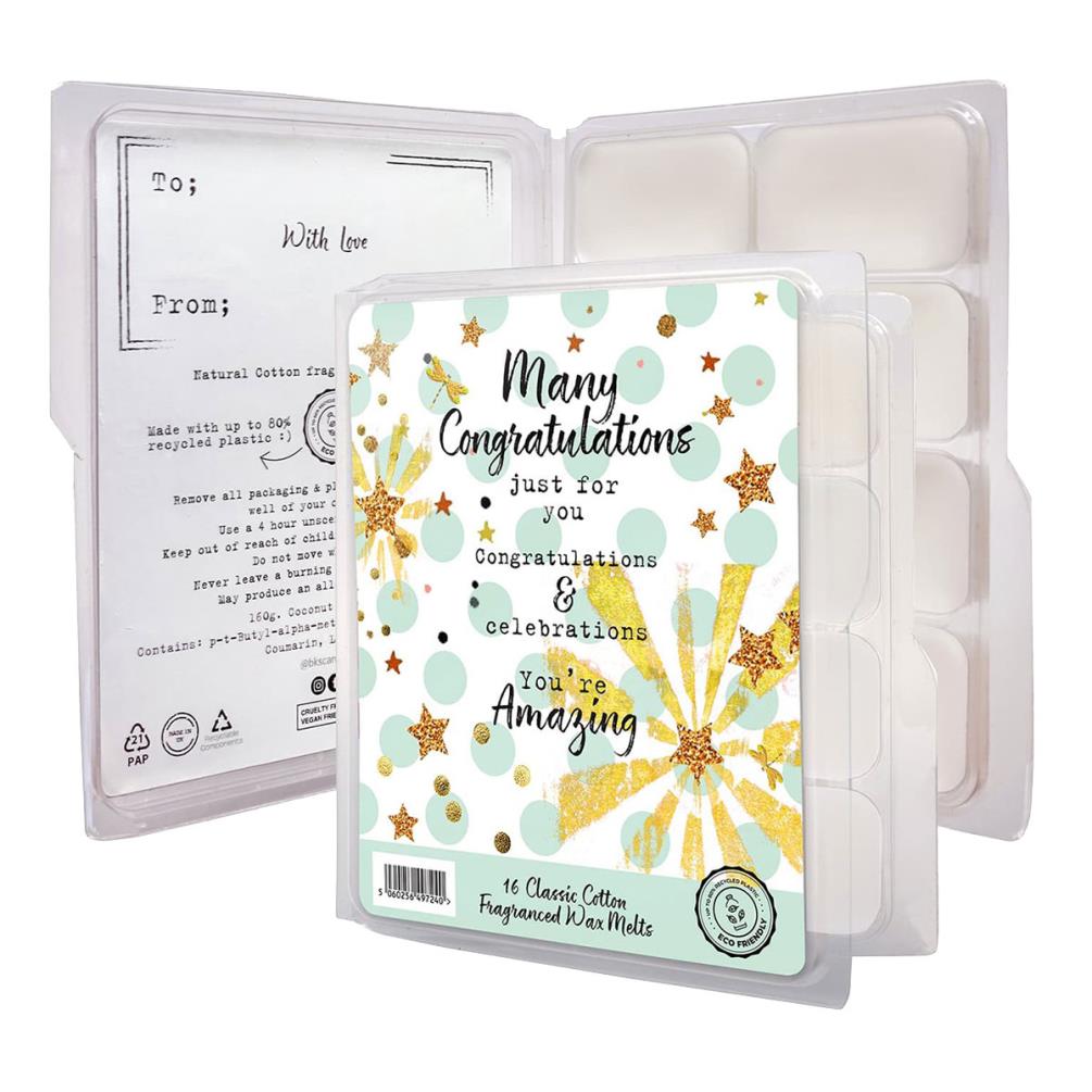 Best Kept Secrets Many Congratulations Wax Melts (Pack of 8) £8.09